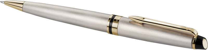 Waterman قلم حبر كروي ووتيرمان إكسبيرت بلمسة ساتان كروم - مع علبة هدايا - Image 4